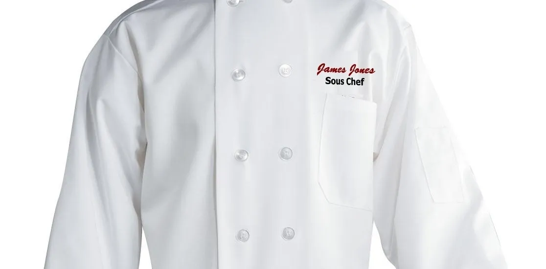 Expert as well as Stylishly Embroidered Catering Wear Can Bring Business Benefits